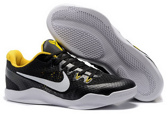 Nike Kobe 11 Em Black Yellow Clearance